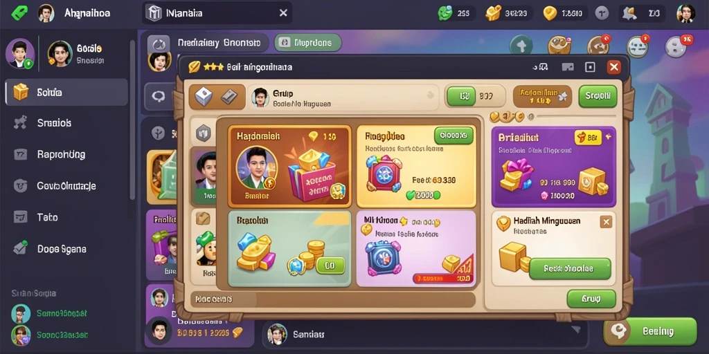 Fitur multiplayer untuk bermain dengan teman-teman secara online.