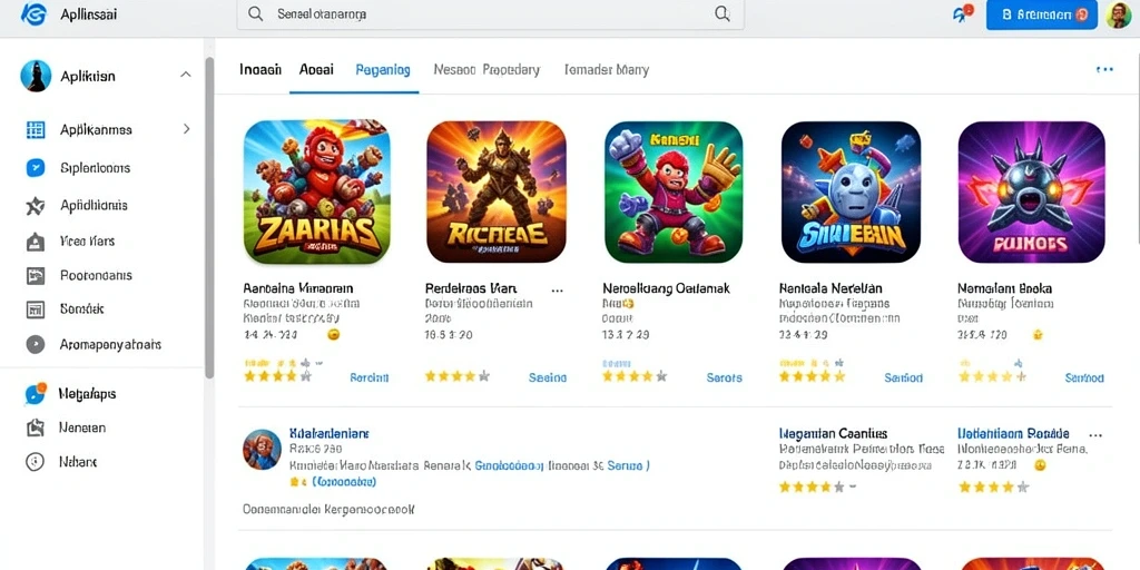 Fitur turnamen online yang menantang.