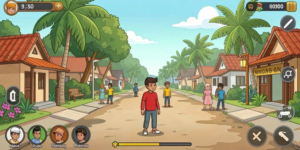 Screenshot dari level menantang yang baru saja dirilis.