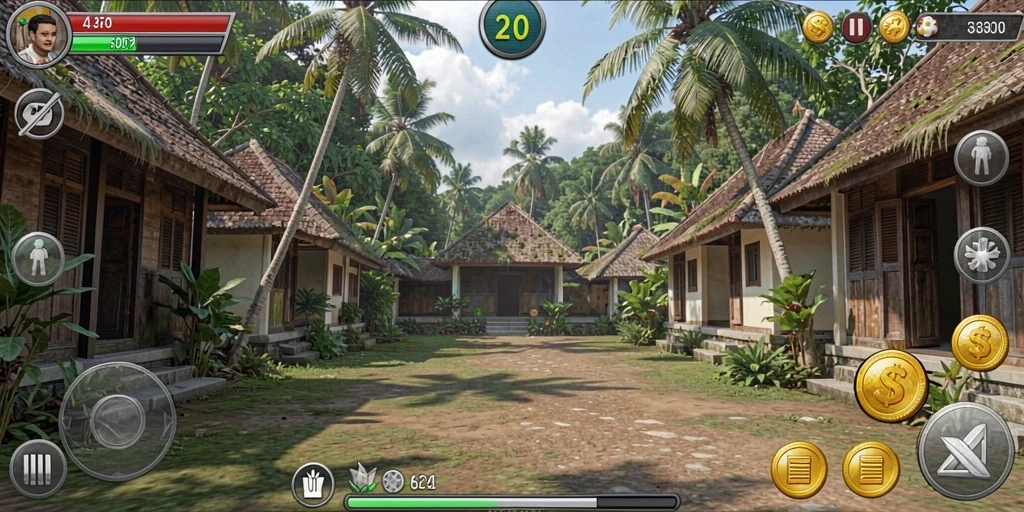 Berbagai karakter menarik untuk dipilih dan dimainkan.